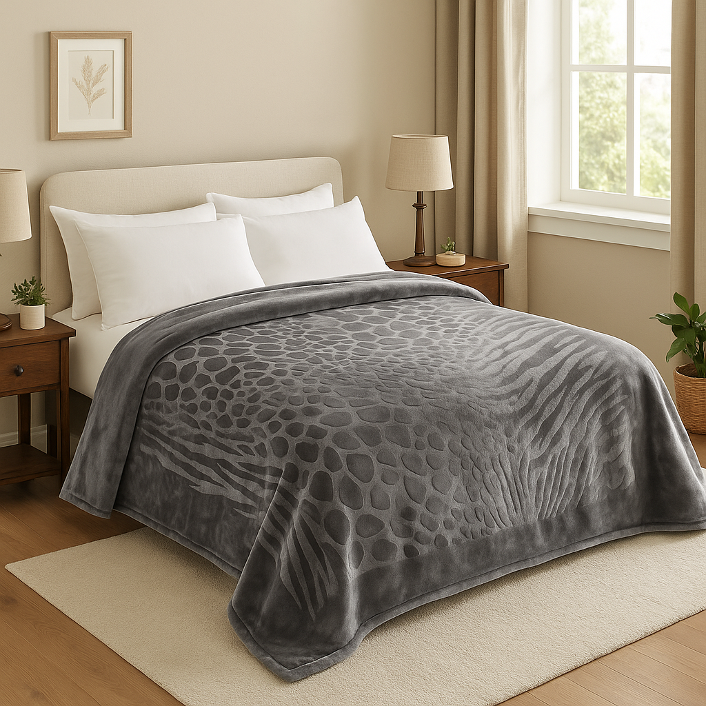 Κουβέρτα Χειμωνιάτικη ETERNA GREY 220x240μ 3.2G